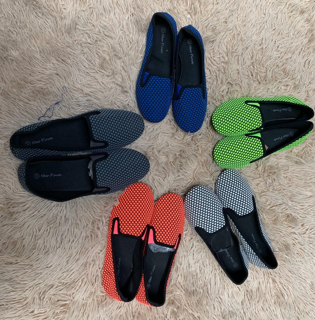 Colourful slip-on footwear from Pedro's Collections